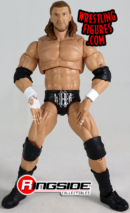 WWE Triple H Ultimate Edition Wave 3 Multiple-Pose 6-inch Action Figure with Entrance Gear Extra Heads & Swappable Hands ​ 