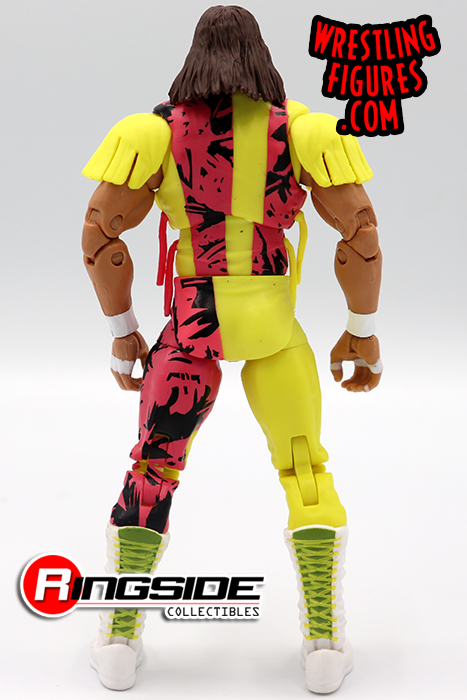 & Entrance Gear for Ages 8 Years Old & Up 6-in /15.24-cm Swappable Hands with Interchangeable Heads WWE Ultimate Edition “Macho Man” Randy Savage Action Figure
