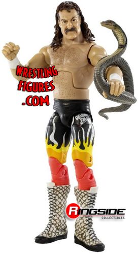 WWE Elite Collection Legends Jake The Snake Roberts Action Figure for sale online
