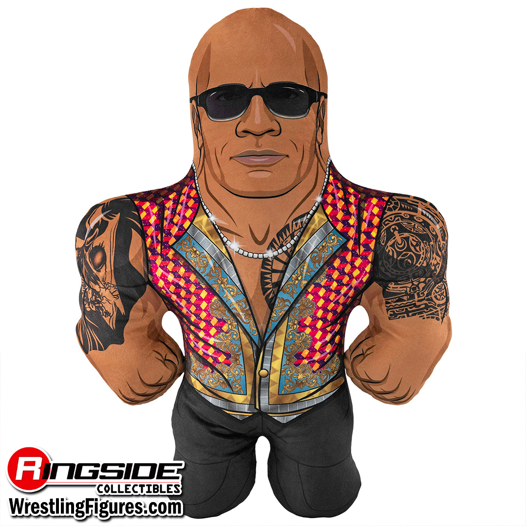 Image The Rock (Final Boss) - WWE 24 inch Bleacher Wrestling Buddy