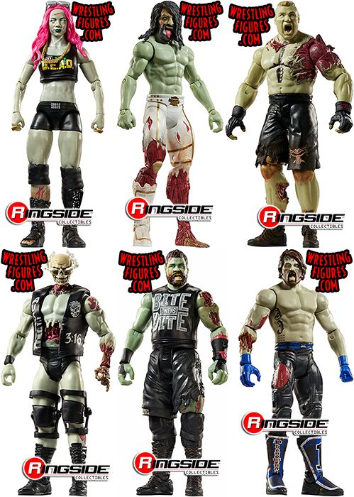 Wrestling Meets Horror With New WWE Zombies Toys - Bloody Disgusting