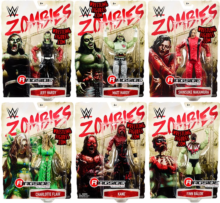 zombie wwe toys